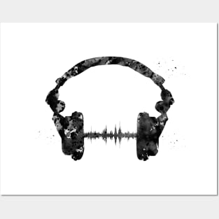 Headphone Posters and Art